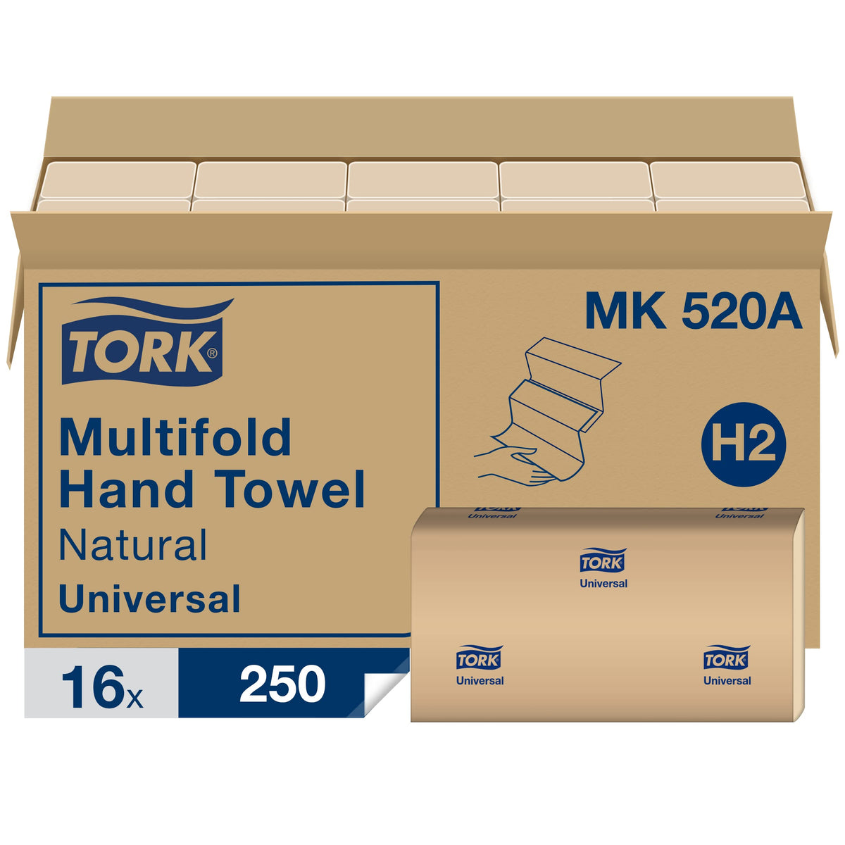 Paper Towel Dispenser and Multifold Hand Towel X3709