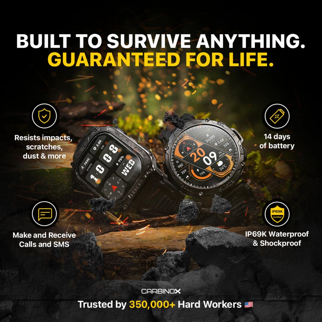Rugged Smart Watch with GPS Q347084