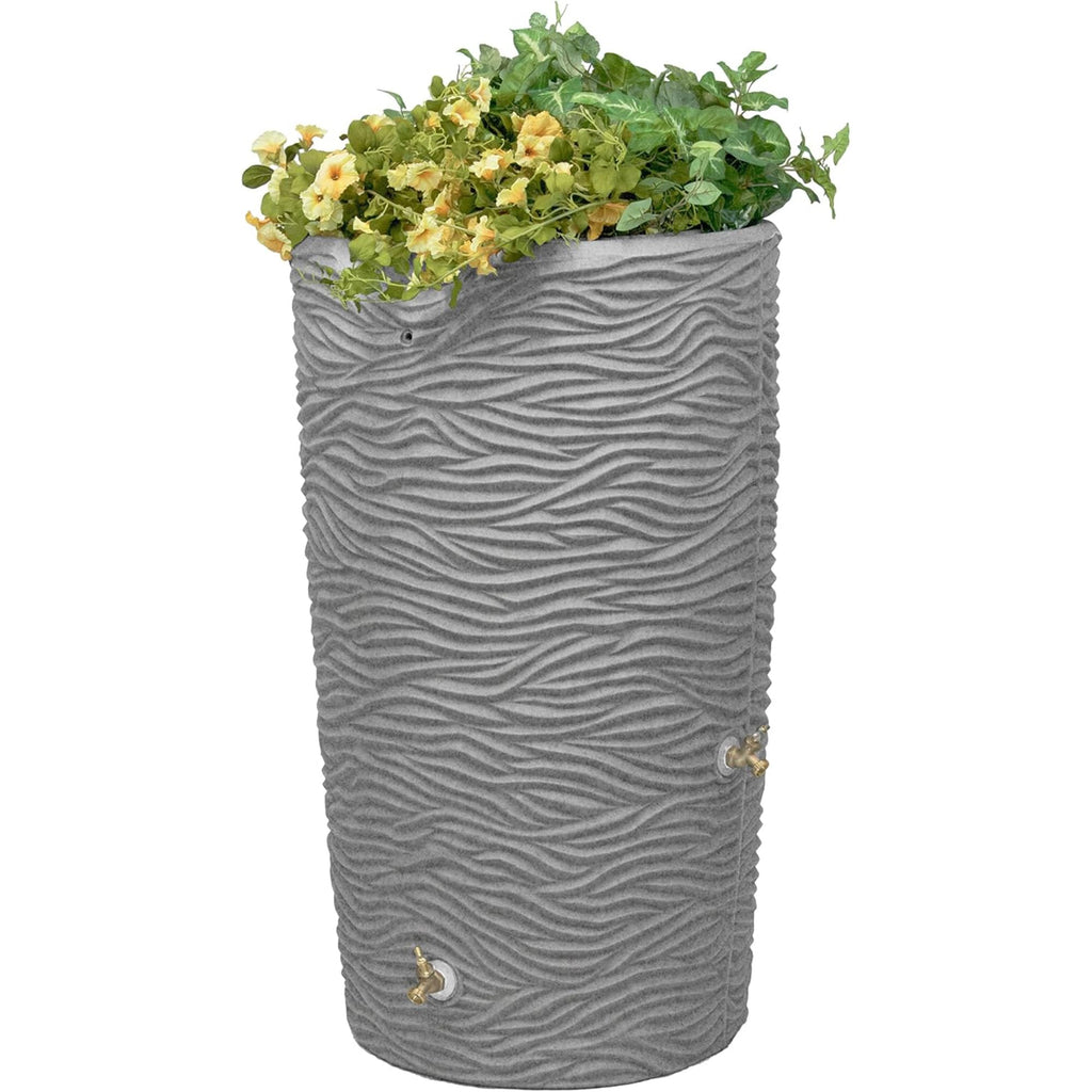 65-Gallon Rain Barrel Planter & Stand K10192