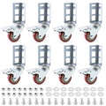 3" Boltless Rack Caster Wheels, 8 Pack Y170
