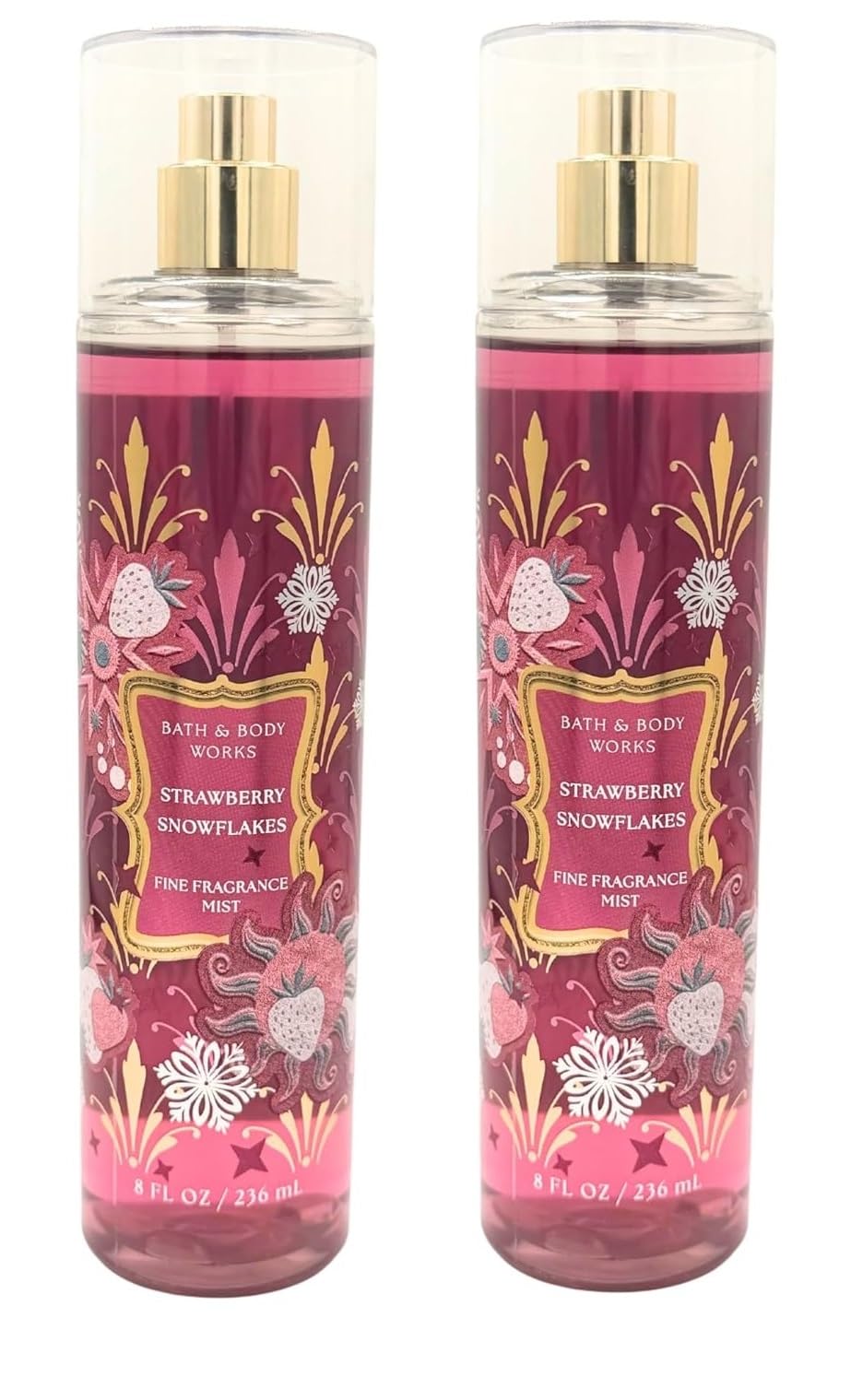 Strawberry Snowflakes Mist 8 oz Pack of 2 V414646
