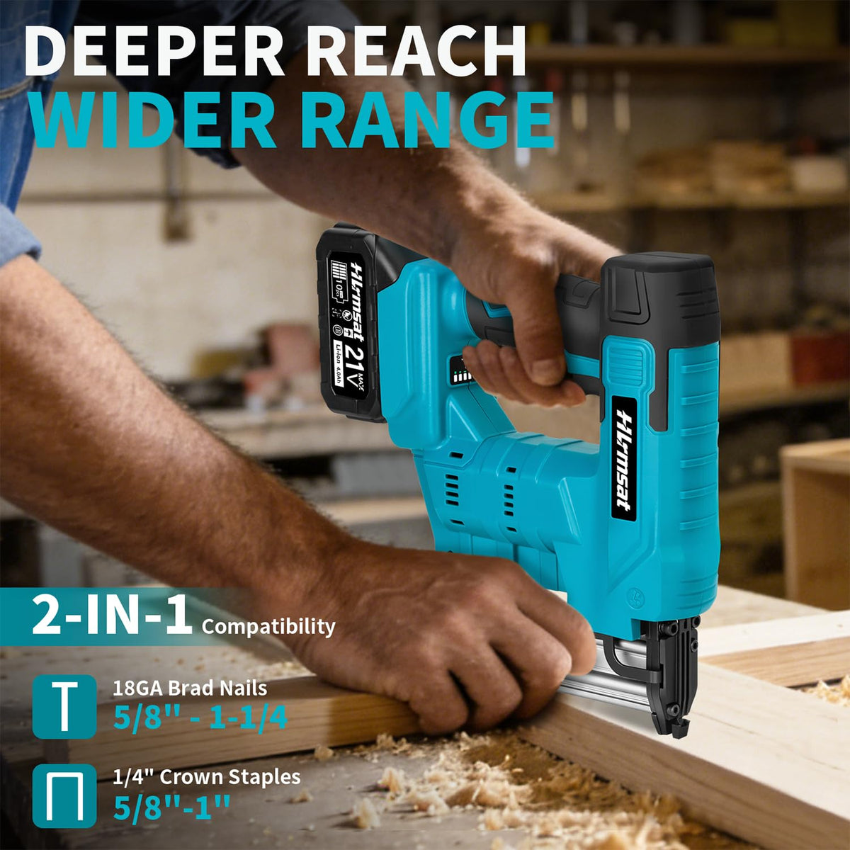 18 Gauge Cordless Brad Nailer E50816