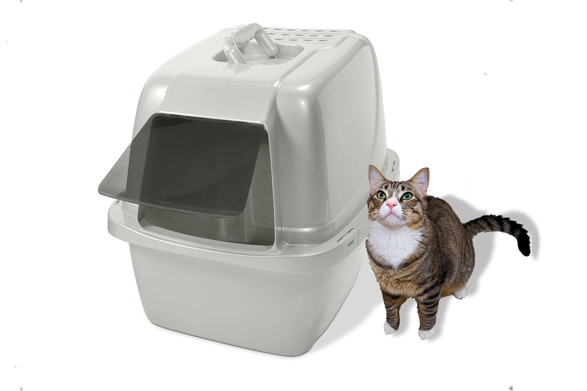 Large Enclosed Hooded Cat Litter Box Z1018