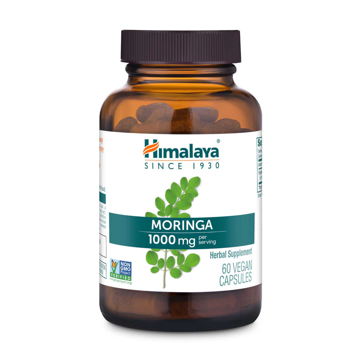 Organic Moringa 1000 mg 60 Capsules B769