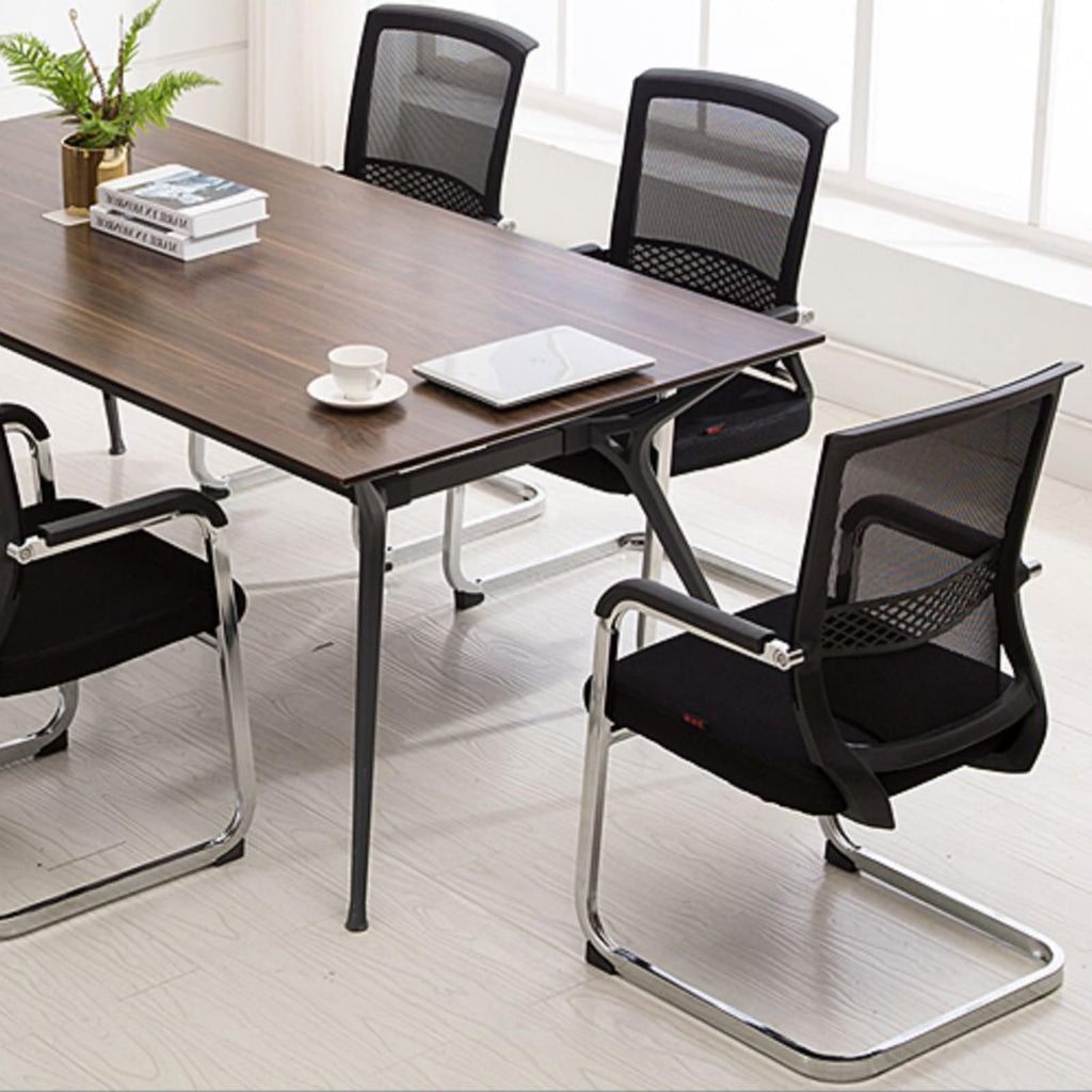 Orange Mesh Ergonomic Desk Chair with Lumbar Support H672