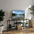 50 Inch Dark Grey TV Stand with Power Outlet C53608