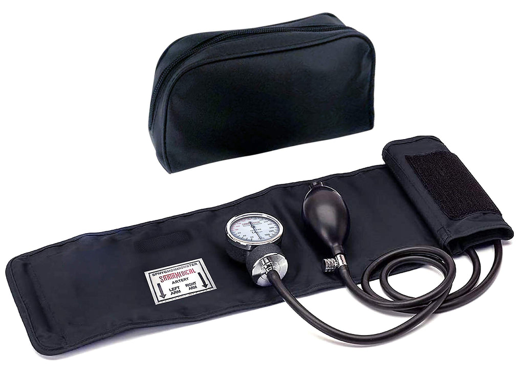Manual Blood Pressure Cuff Adult Aneroid Sphygmomanometer A194