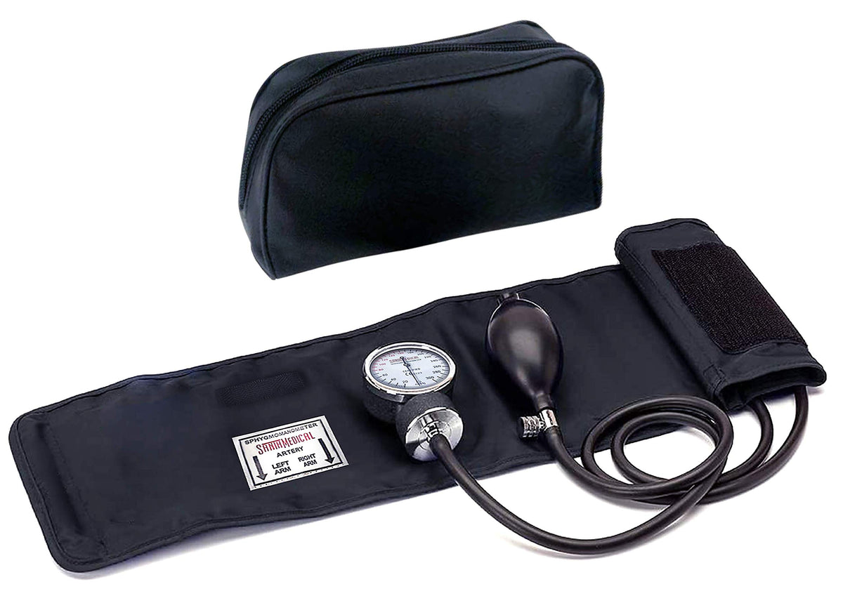 Manual Blood Pressure Cuff Adult Aneroid Sphygmomanometer A194