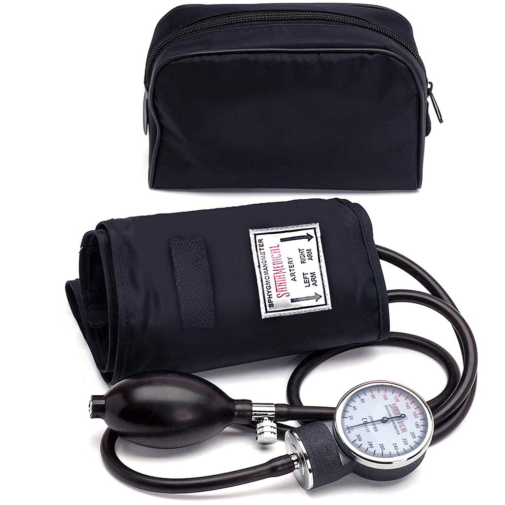 Manual Blood Pressure Cuff Adult Aneroid Sphygmomanometer A194