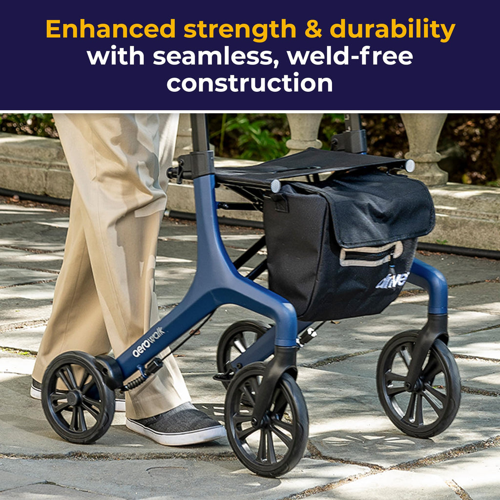 Blue 15.2 lb Rollator I171829