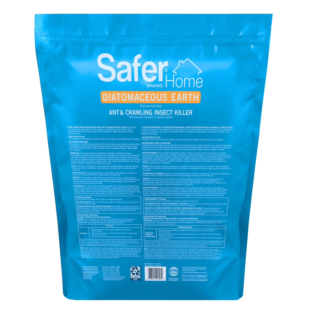 4 lb Diatomaceous Earth Crawling Insect Killer A8438