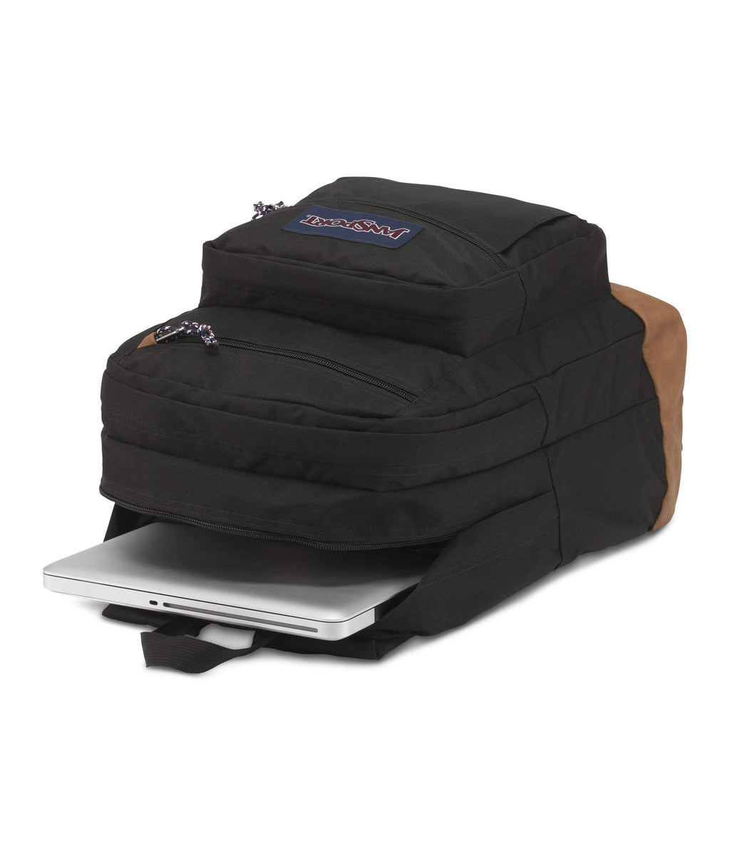 Black 15-inch Laptop Backpack with 2 Compartments V4903