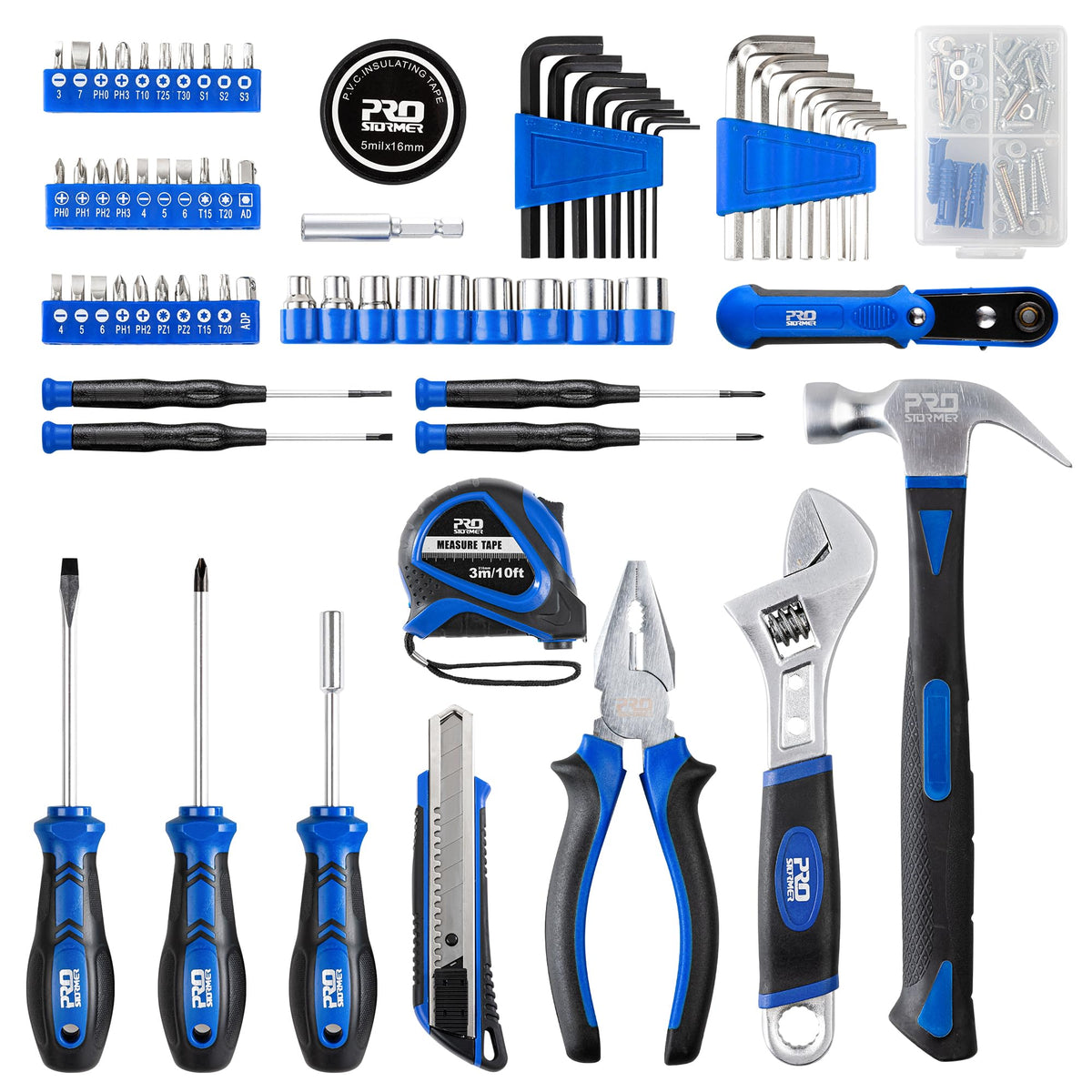 160-Piece Blue Tool Set H61117