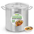 40 Quart Stainless Steel Stockpot N2535