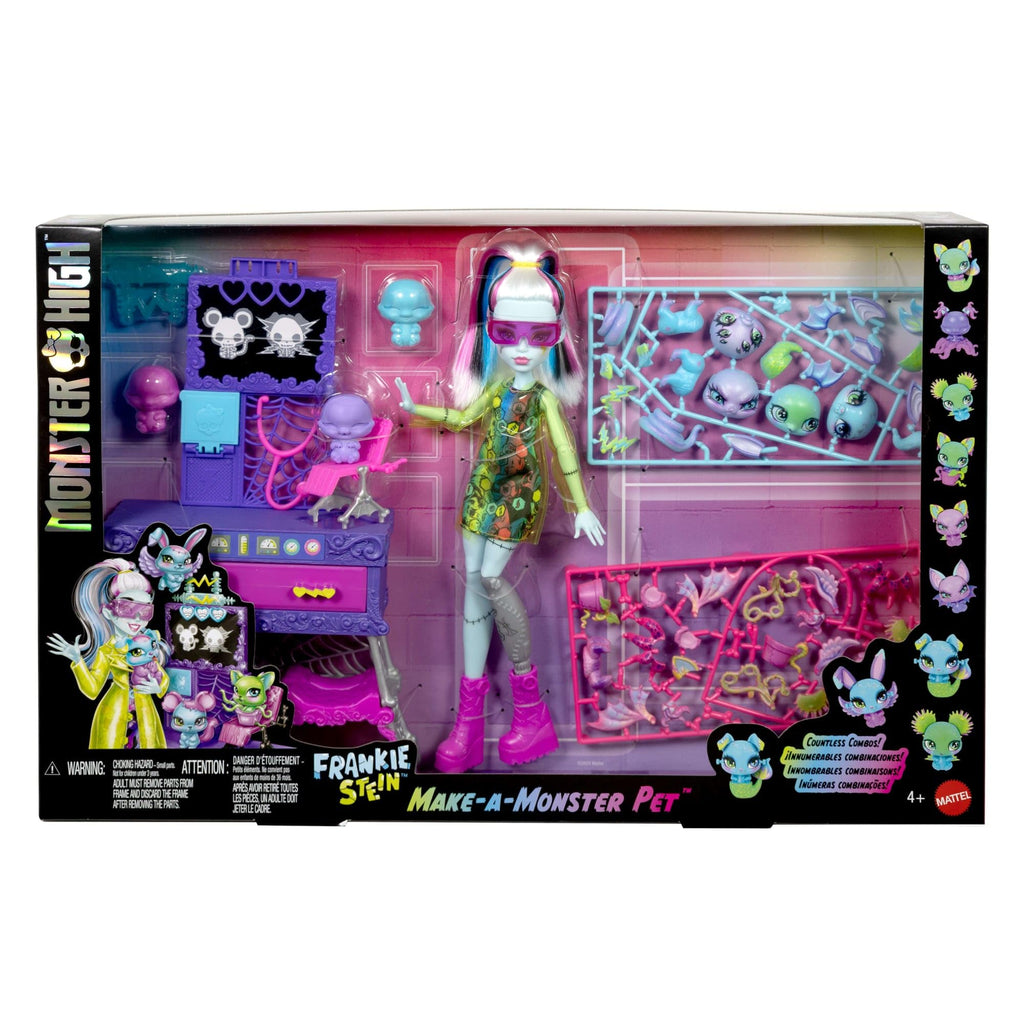 Make-A-Monster Pet Playset with Doll Z8781