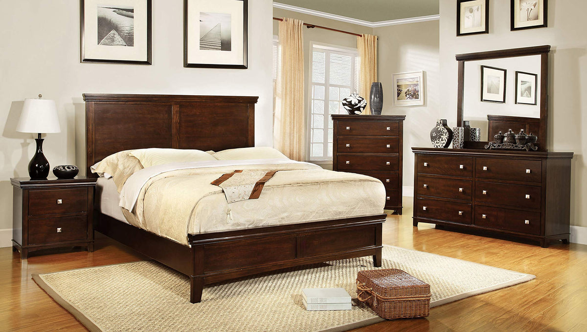 California King Bed with 2 Nightstands Set S5147