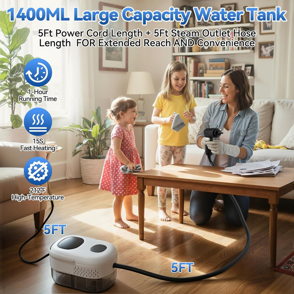 2500W High-Pressure Steam Cleaner G23160