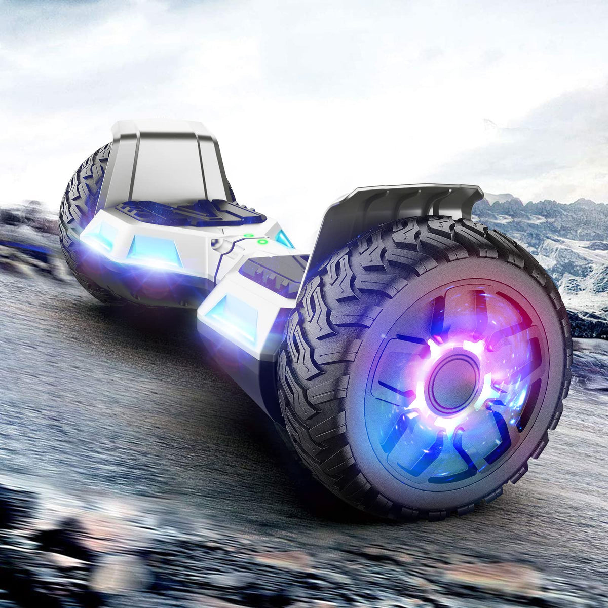8.5'' Offroad Hoverboard with Lights and Bluetooth P712
