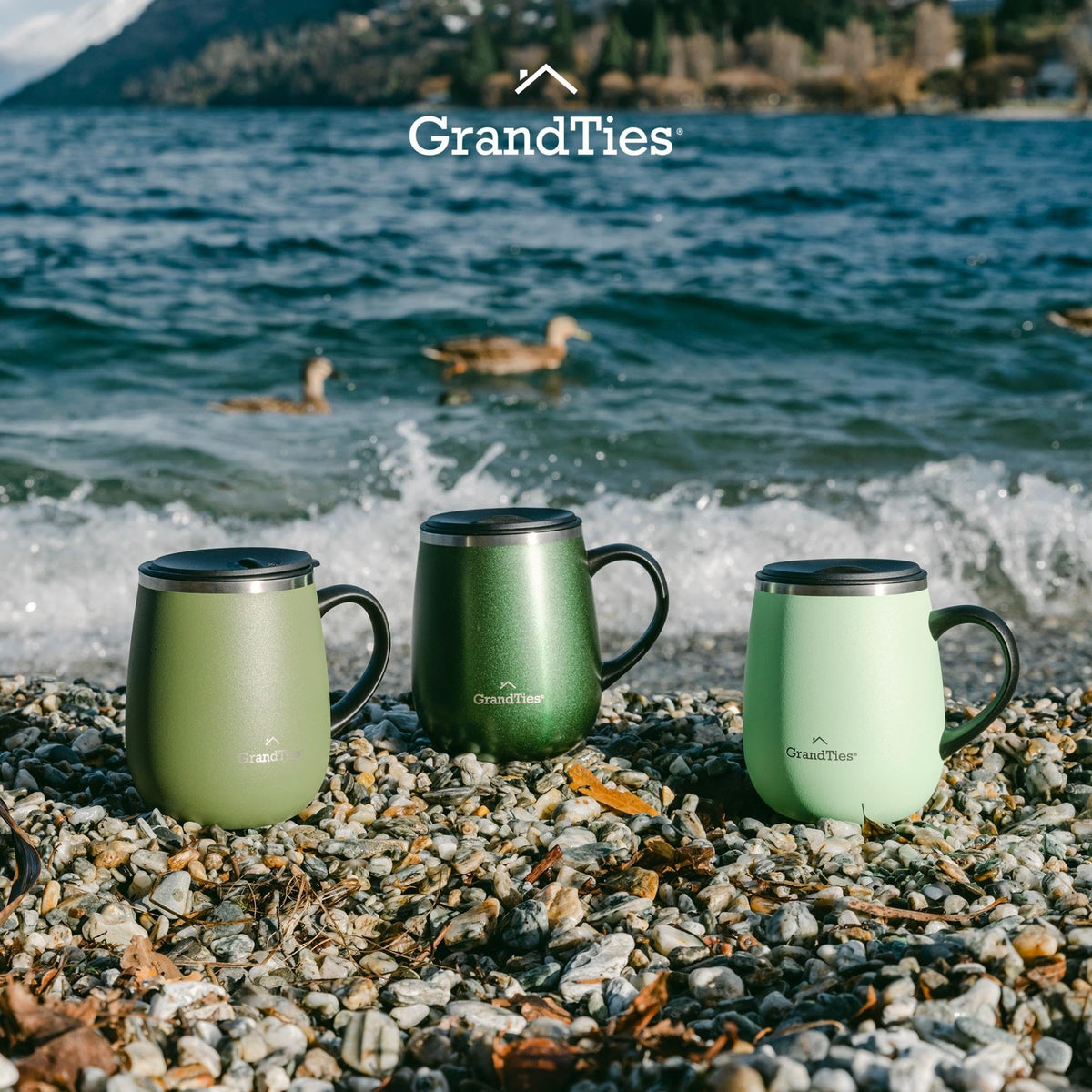 16 oz Insulated Stainless Steel Tumbler 2-Pack C78890
