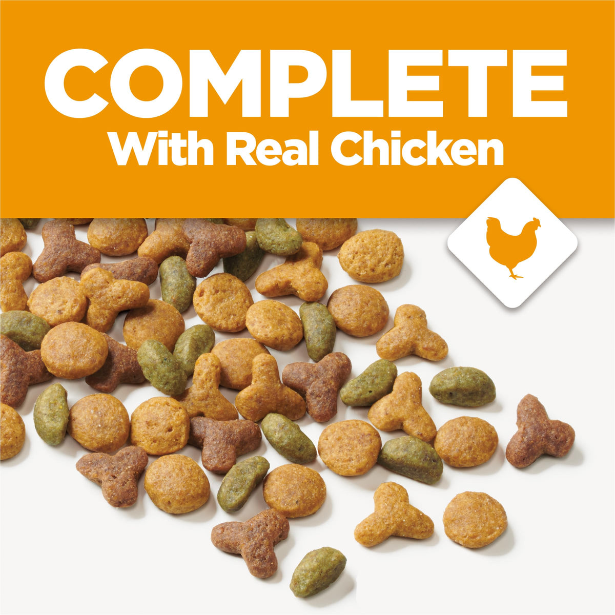 High Protein Dry Cat Food with Real Chicken 20 Pounds E423725