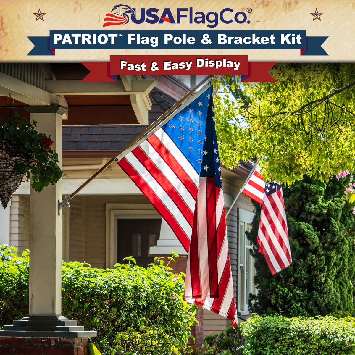 Flag Pole and Bracket Kit J81392