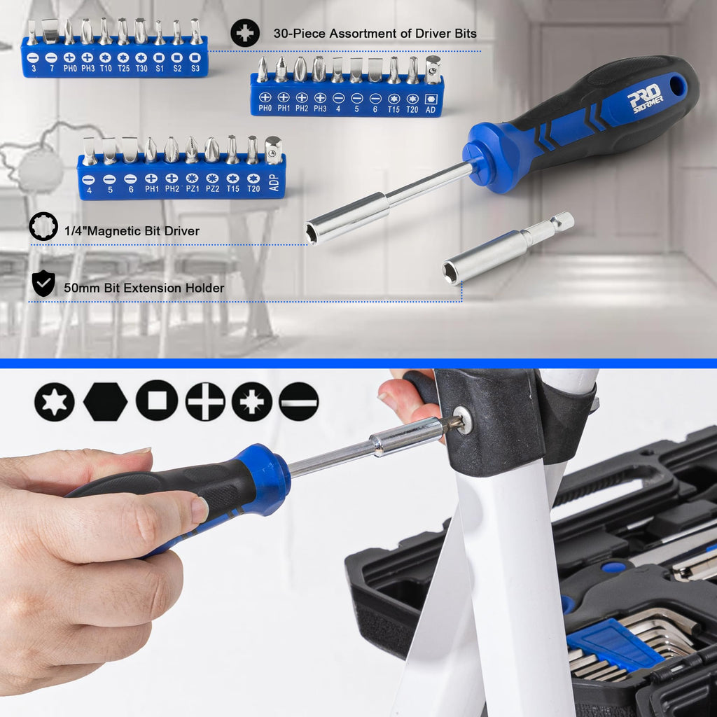 160-Piece Blue Tool Set H61117