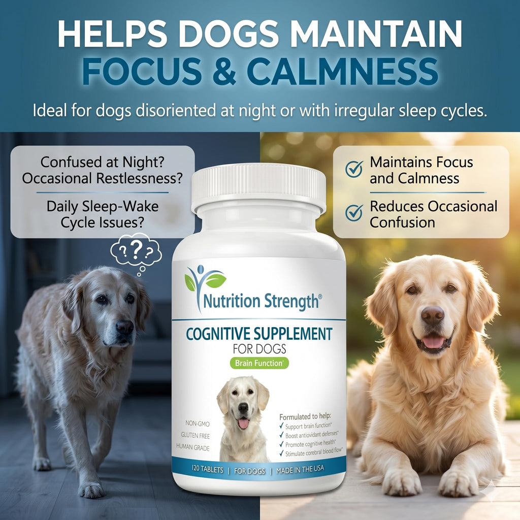 120 Chewable Tablets Cognitive Support Dog Supplement F947