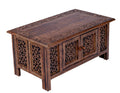 Hand-Carved Mango Wood Coffee Table A77051