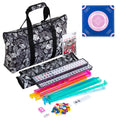 American Mahjong Tile Set with 166 Tiles, 4 Racks & Travel Bag J7854
