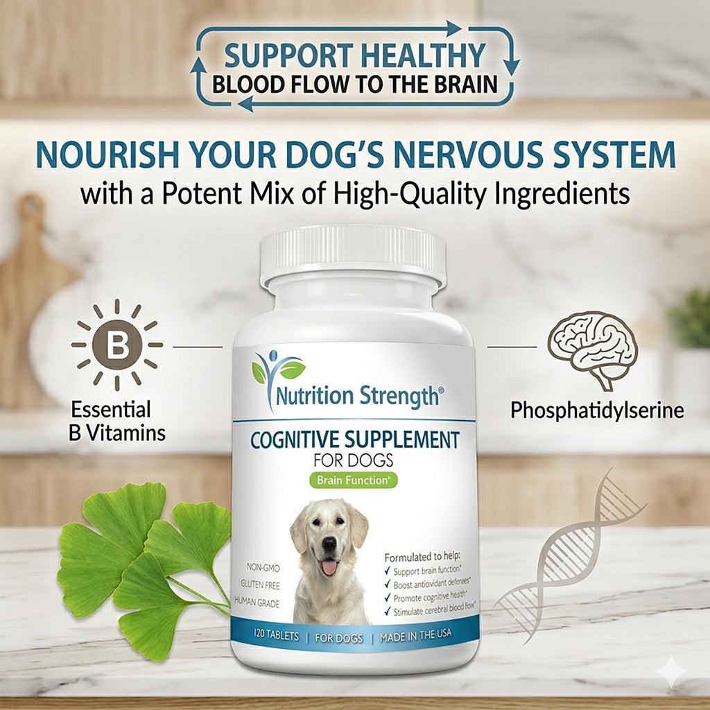 120 Chewable Tablets Cognitive Support Dog Supplement F947