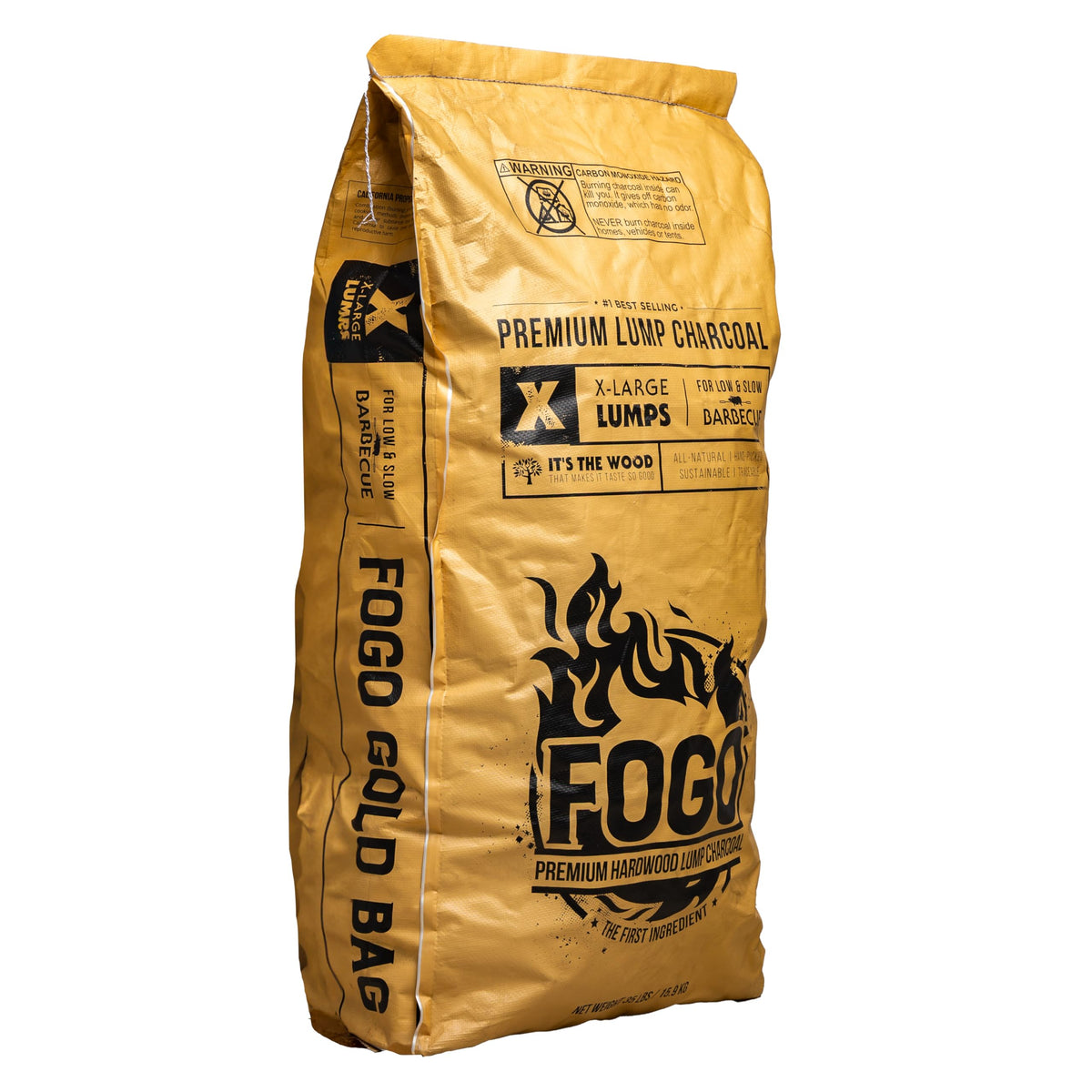 Hardwood Lump Charcoal 35 Pound Bag 2-Pack R488010