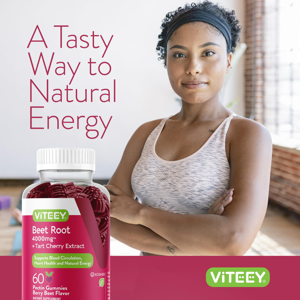 Beet Root Gummies 4000mg & Tart Cherry K262579