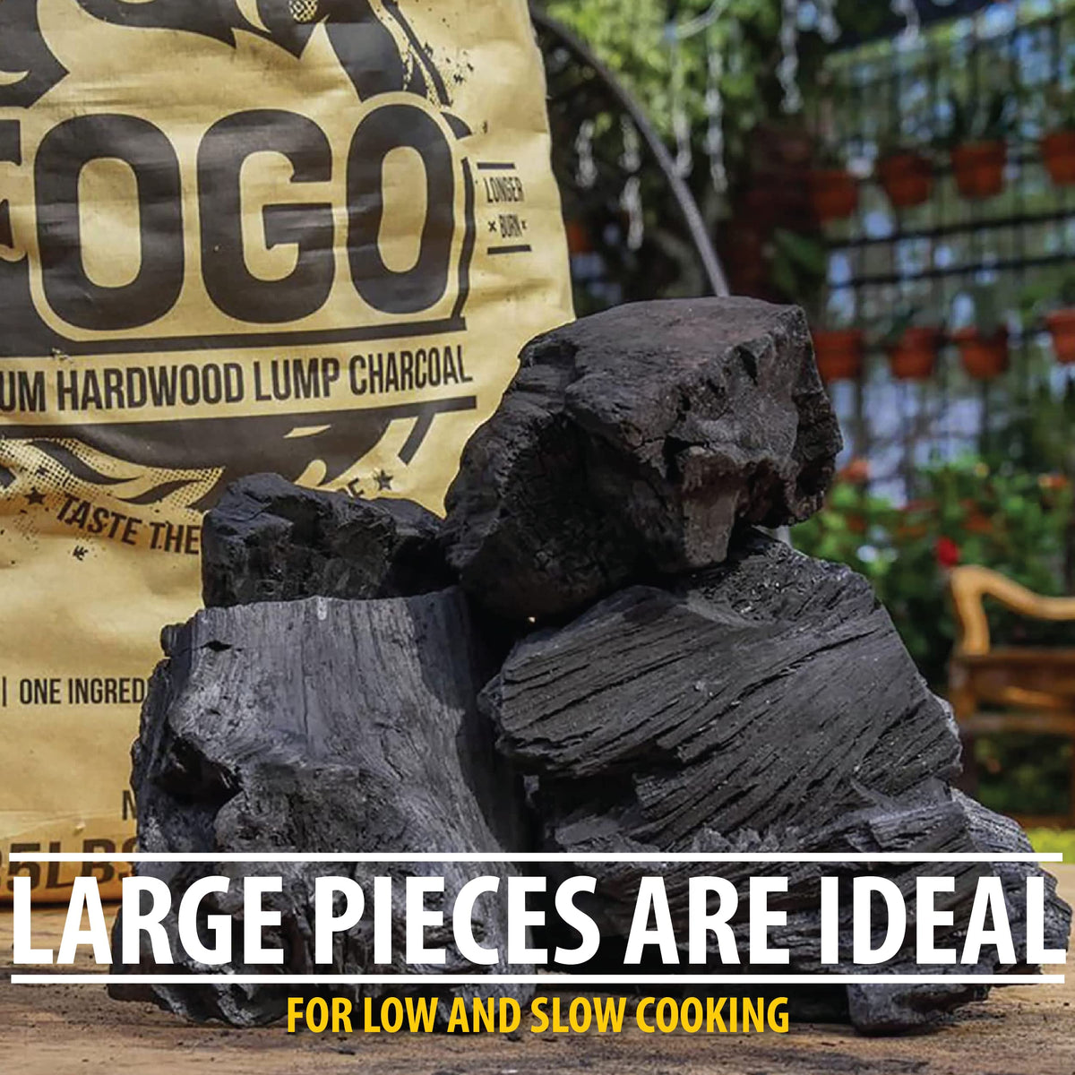 Hardwood Lump Charcoal 35 Pound Bag 2-Pack R488010