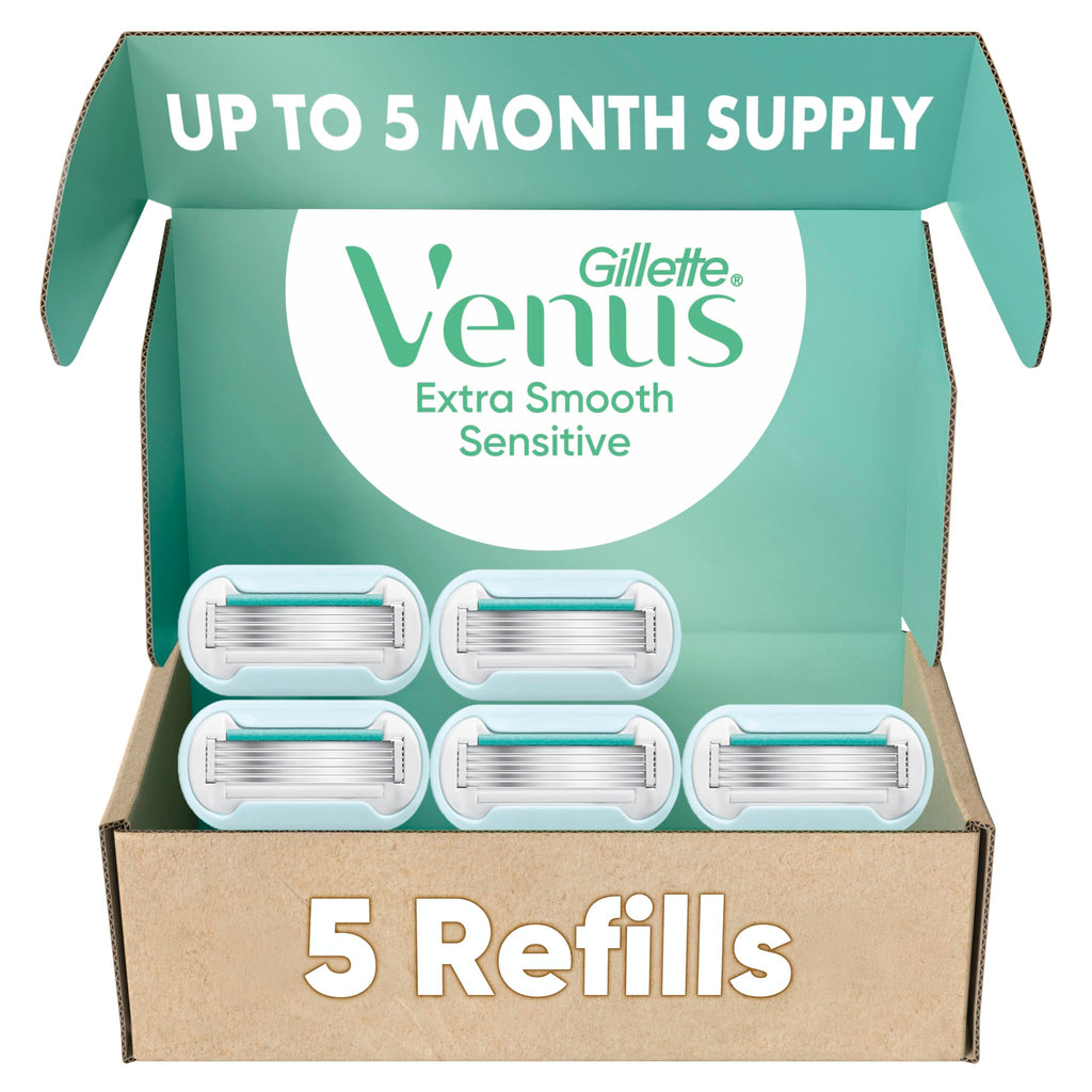 5 Count 5-Bladed Women's Razor Refills I88378
