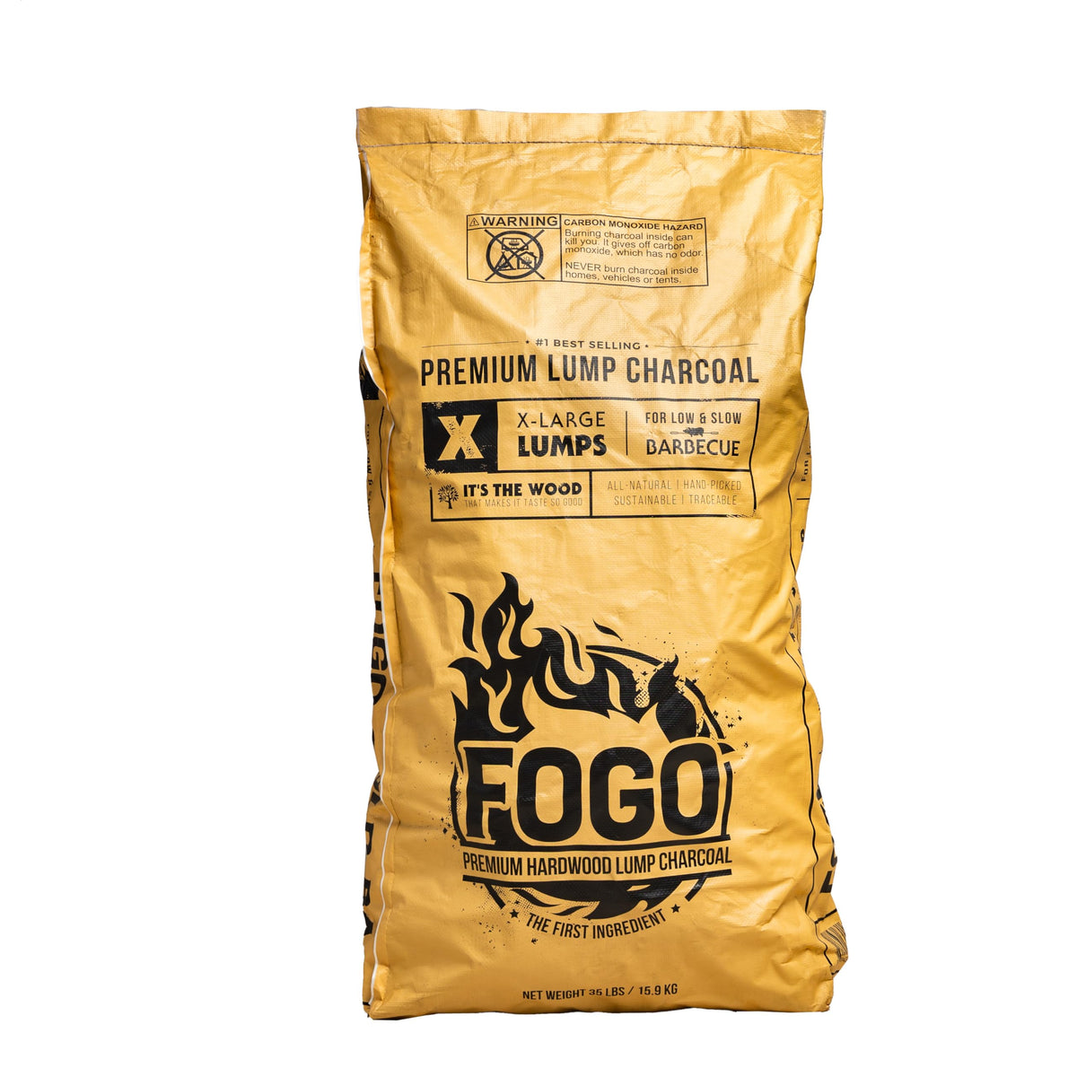 Hardwood Lump Charcoal 35 Pound Bag 2-Pack R488010