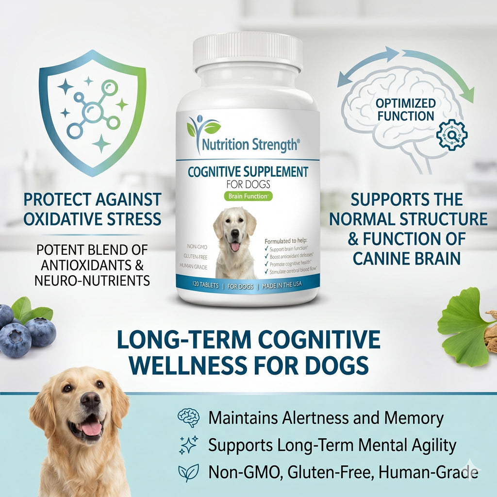 120 Chewable Tablets Cognitive Support Dog Supplement F947