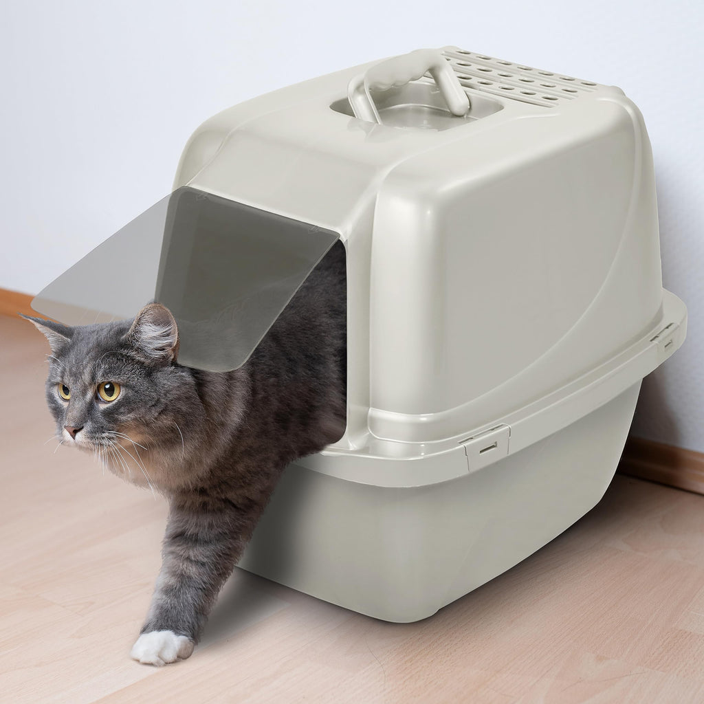 Large Enclosed Hooded Cat Litter Box Z1018