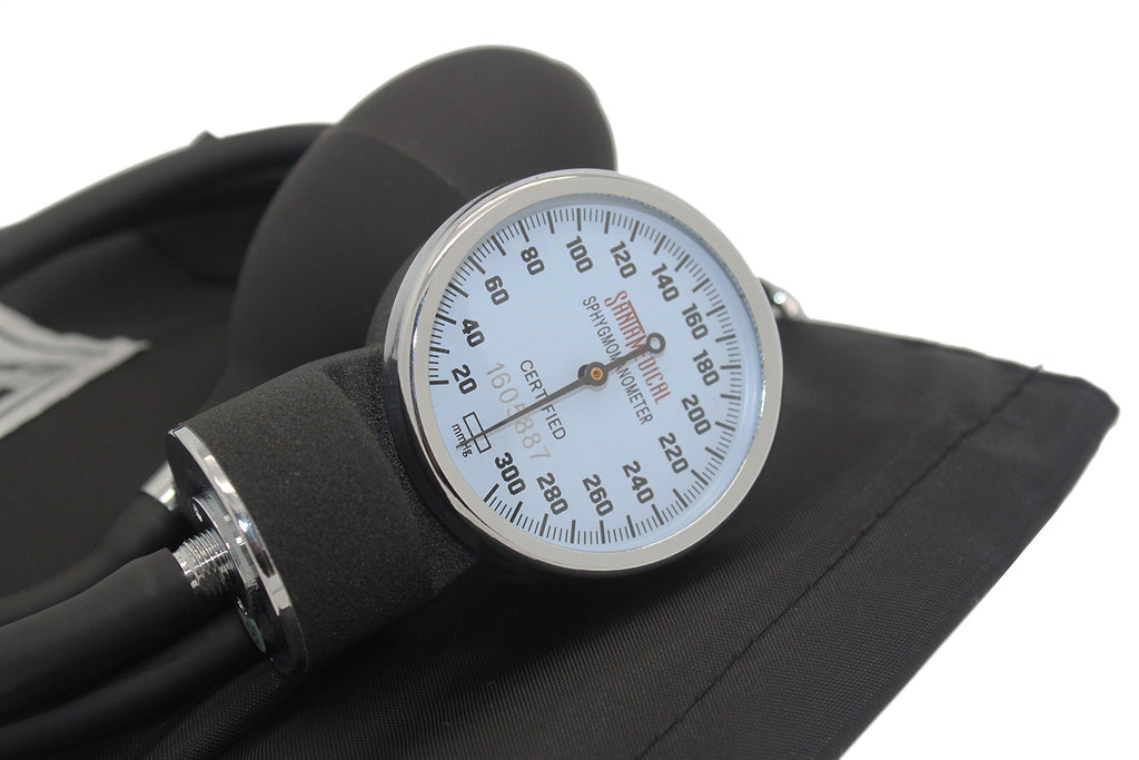 Manual Blood Pressure Cuff Adult Aneroid Sphygmomanometer A194
