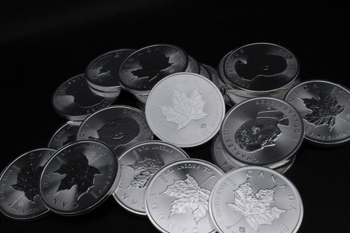 1 oz Canadian Maple Leaf Silver Coins I9242