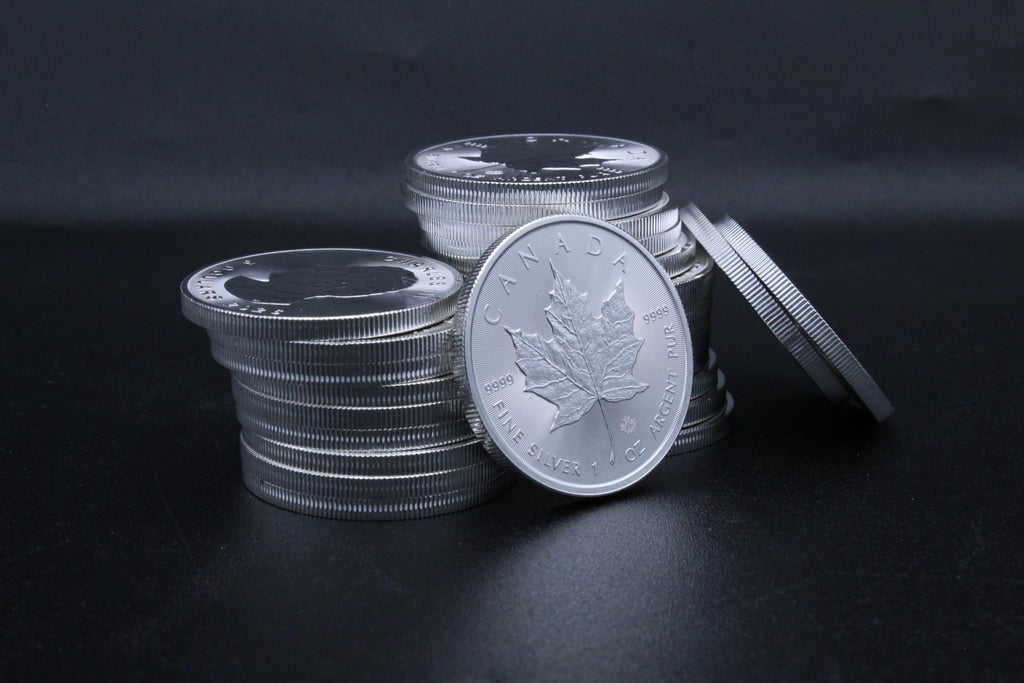 1 oz Canadian Maple Leaf Silver Coins I9242