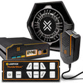 100W Police Siren Speaker PA System Kit D575