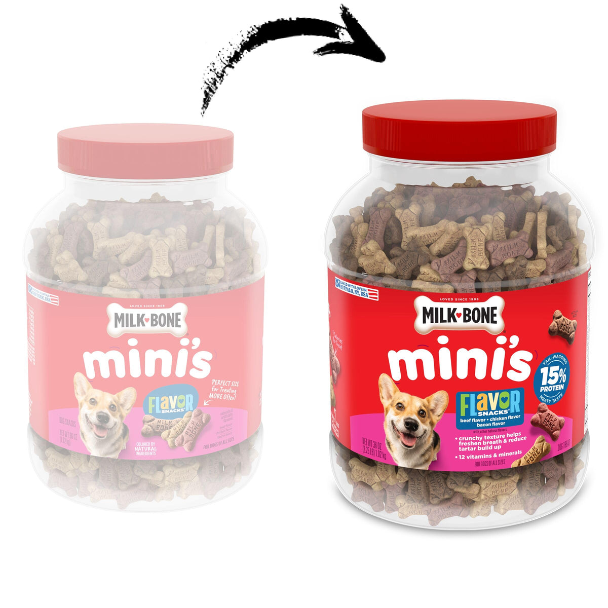 Mini Dog Treats 36 Oz W37165