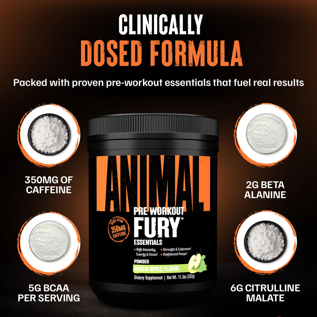 Green Apple Pre Workout Powder 20 Serving Z599301